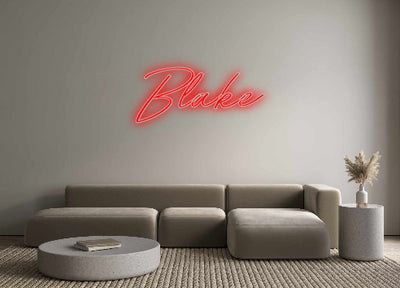 Custom Neon: Blake