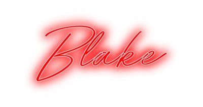 Custom Neon: Blake