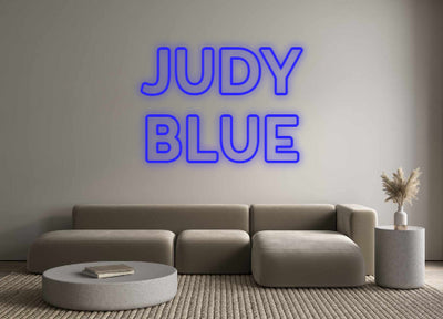 Custom Neon: Judy
Blue