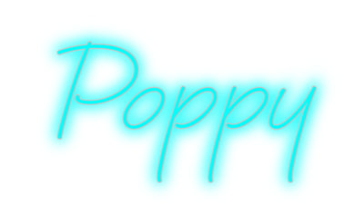 Custom Neon: Poppy