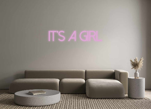 Custom Neon: It’s a GIRL