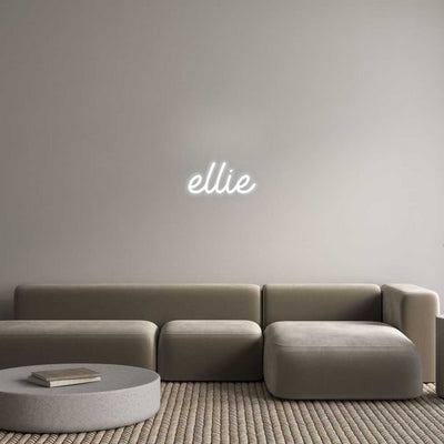 Custom Neon: ellie
