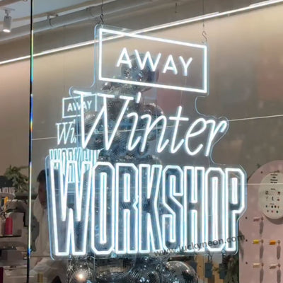 Custom Hanging Neon LED Sign for Shop Window Display