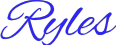 Custom Neon: Ryles