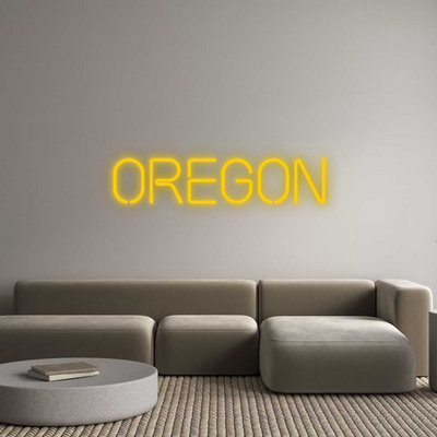 Custom Neon: OREGON