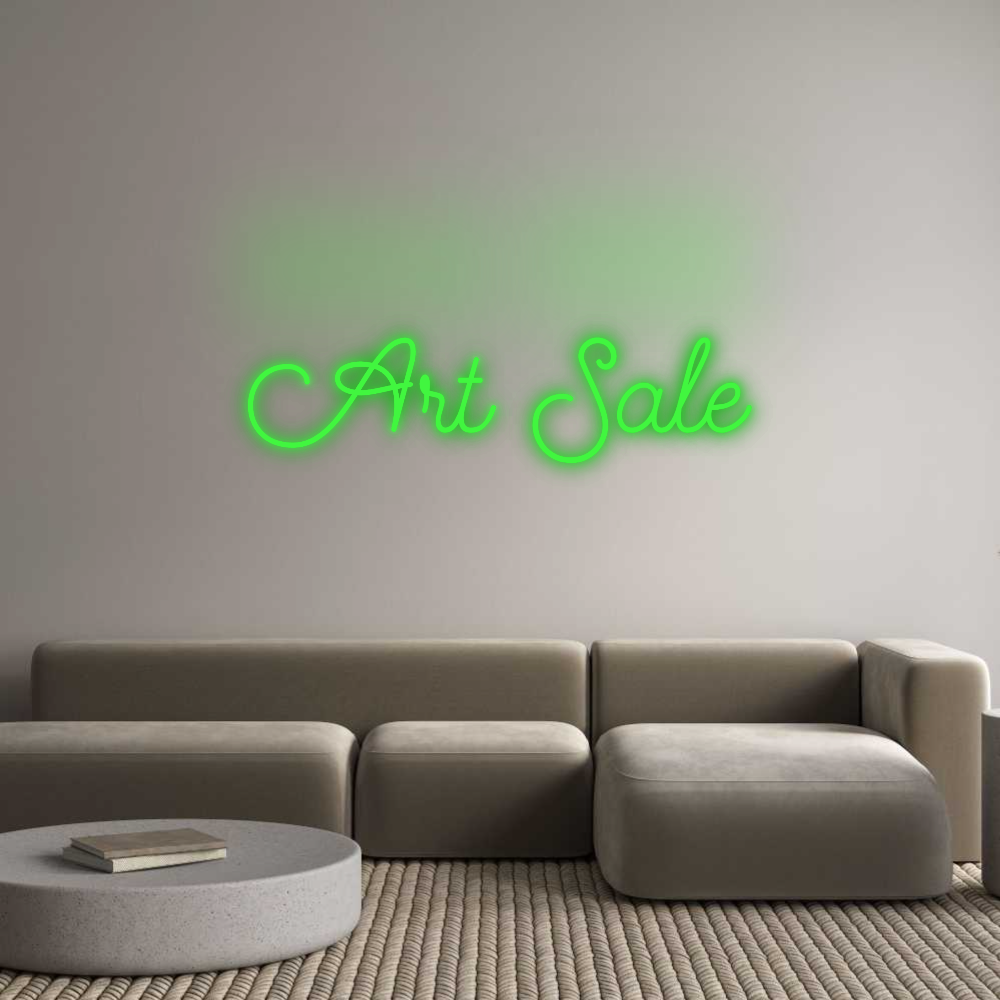Custom Neon: Art Sale