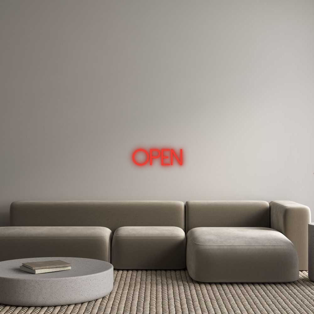 Custom Neon: OPEN
