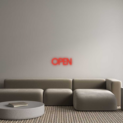 Custom Neon: OPEN