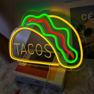 Custom Tacos Neon Sign