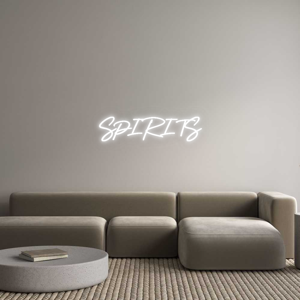 Custom Neon: SPIRITS