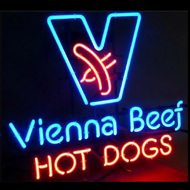 Custom Hot Dog Neon Sign