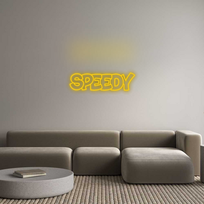 Custom Neon: Speedy