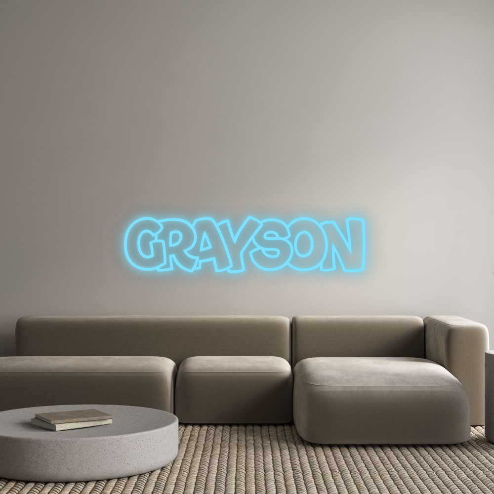 Custom Neon: Grayson