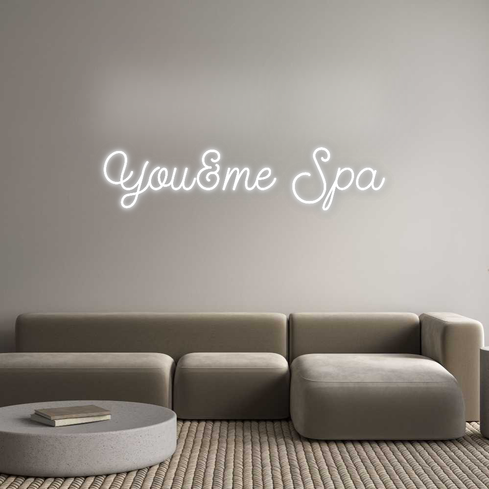 Custom Neon: You&me Spa