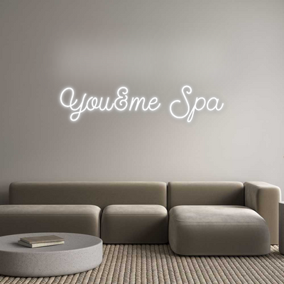 Custom Neon: You&me Spa