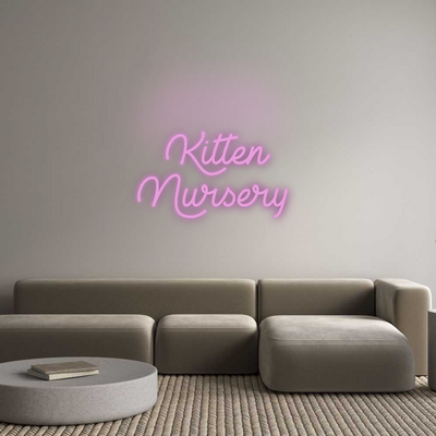 Custom Neon: Kitten
Nurse...