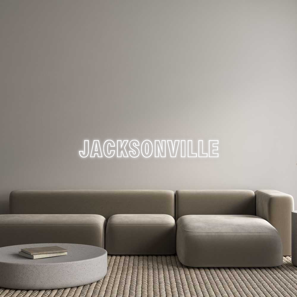 Custom Neon: JACKSONVILLE