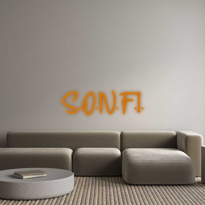 Custom Neon: S.O.N.F.I.