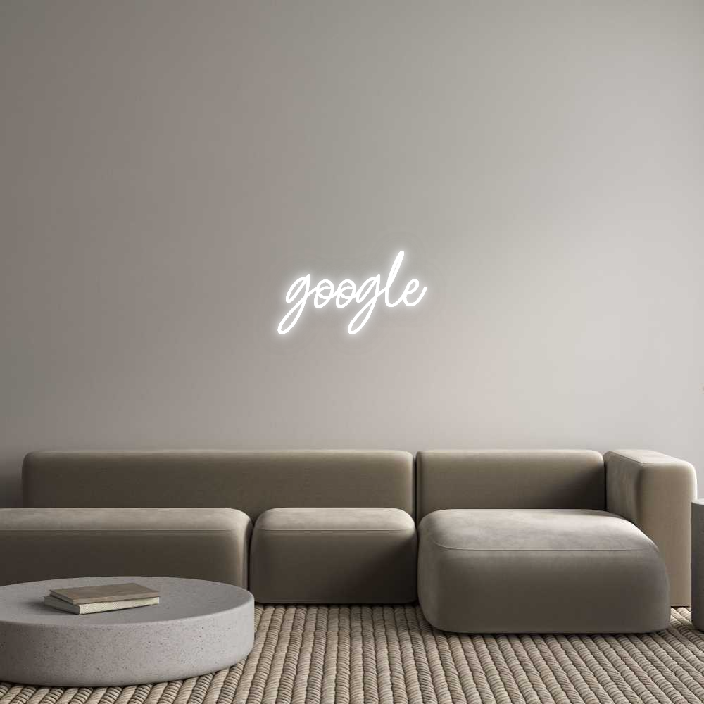 Custom Neon: google