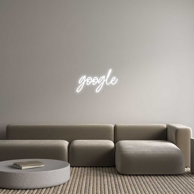 Custom Neon: google