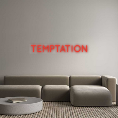Custom Neon: TEMPTATION