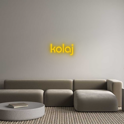 Custom Neon: kolaj
