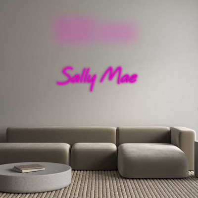 Custom Neon: Sally Mae