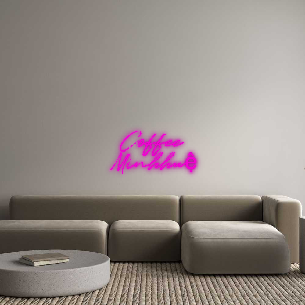 Custom Neon:  Coffee 
Min...