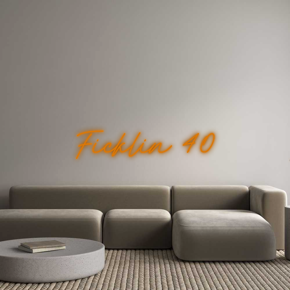 Custom Neon: Ficklin 40