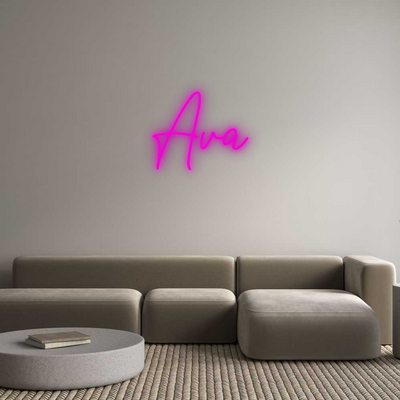 Custom Neon: Ava