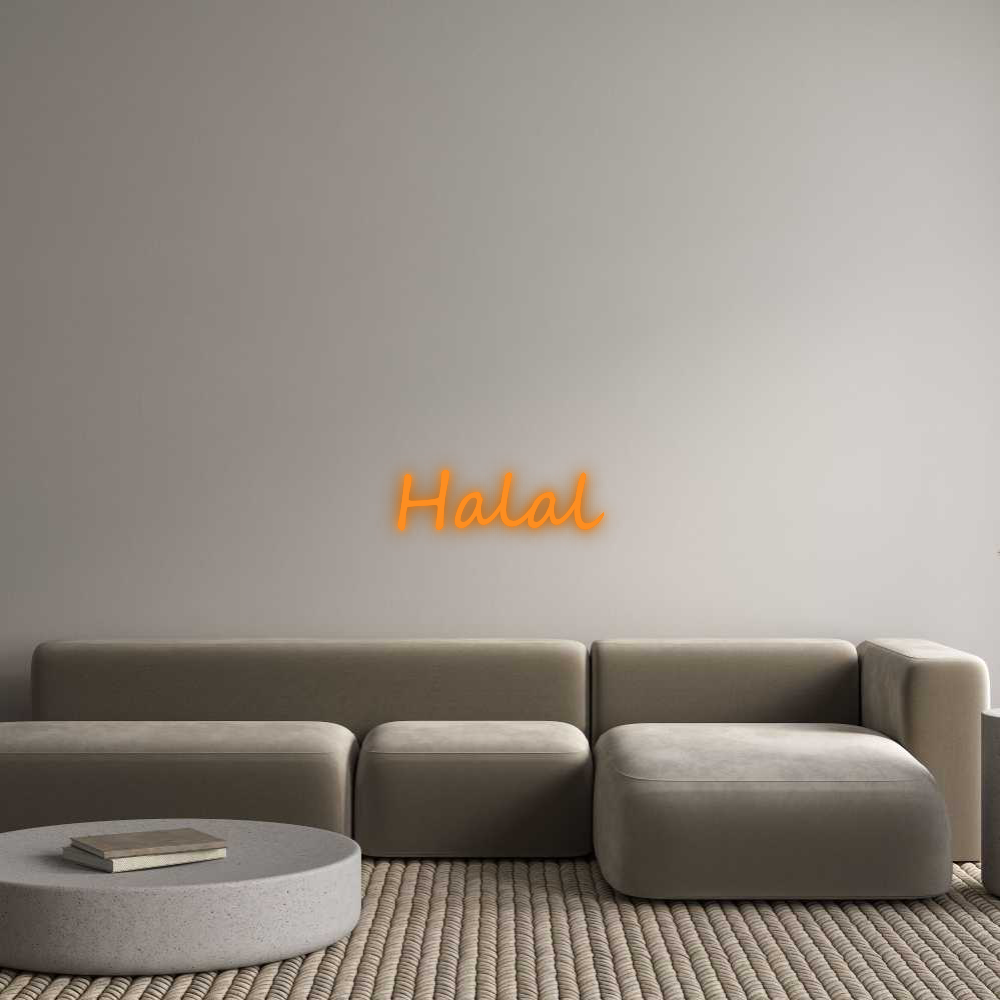 Custom Neon: Halal