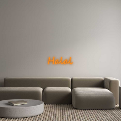 Custom Neon: Halal