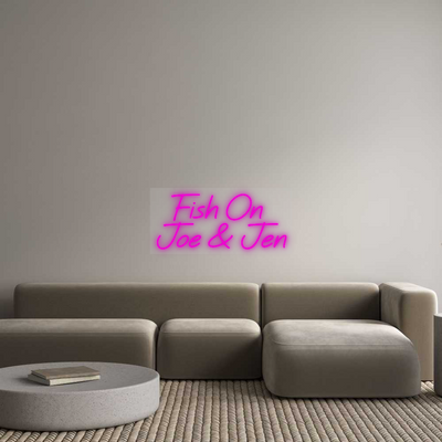 Custom Neon:   Fish On 
J...