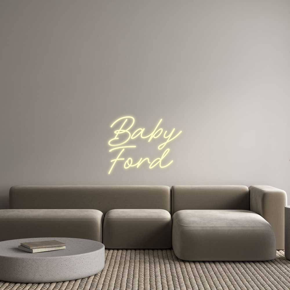Custom Neon: Baby 
Ford