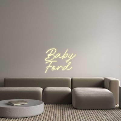 Custom Neon: Baby 
Ford