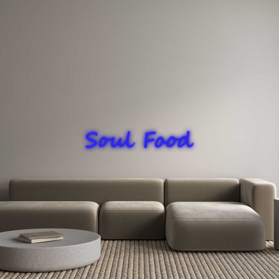 Custom Neon: Soul Food