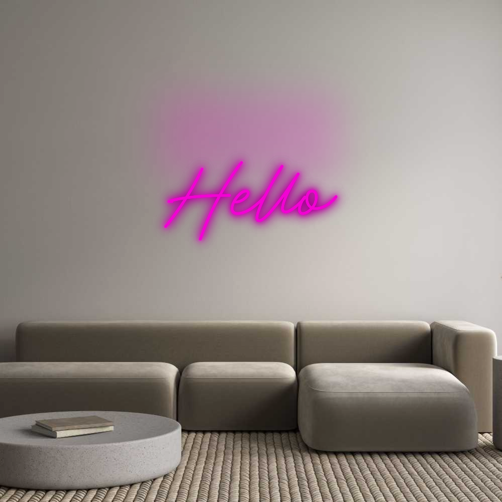 Custom Neon: Hello