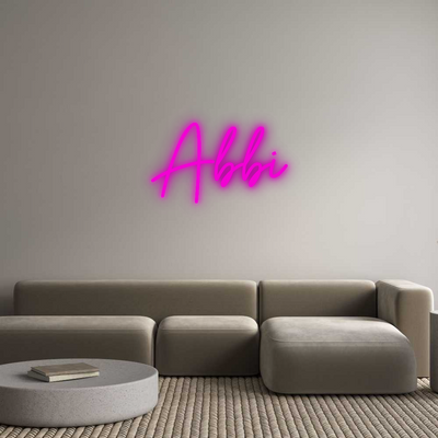 Custom Neon: Abbi
