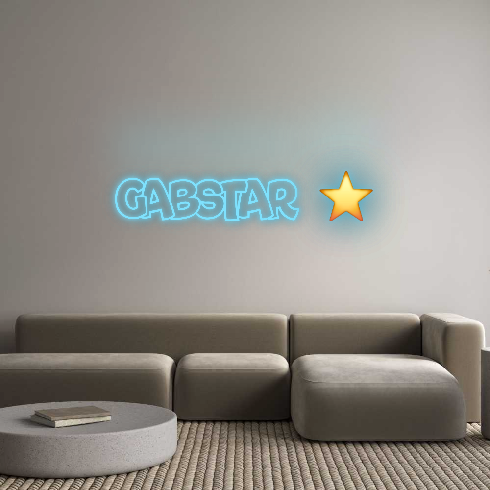 Custom Neon: GABSTAR ⭐️