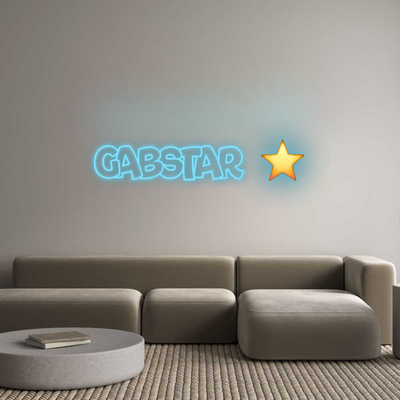 Custom Neon: GABSTAR ⭐️