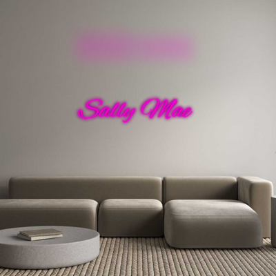 Custom Neon: Sally Mae