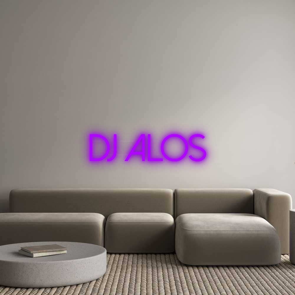 Custom Neon: DJ ALOS
