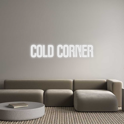 Custom Neon: cold corner