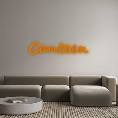 Custom Neon: Canteen