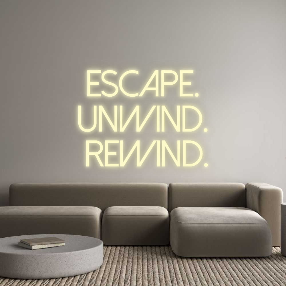 Custom Neon: Escape. 
Unw...