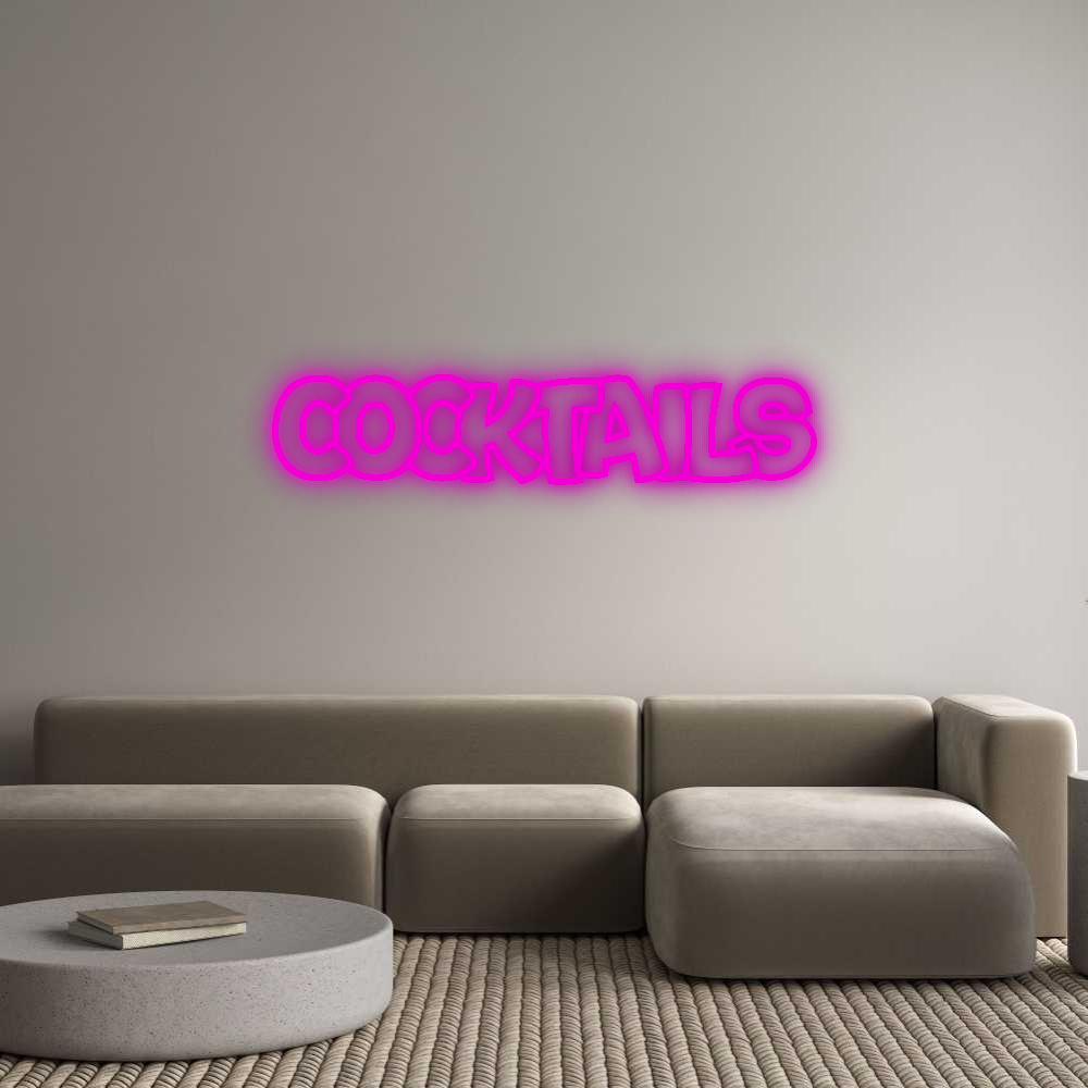 Custom Neon: Cocktails