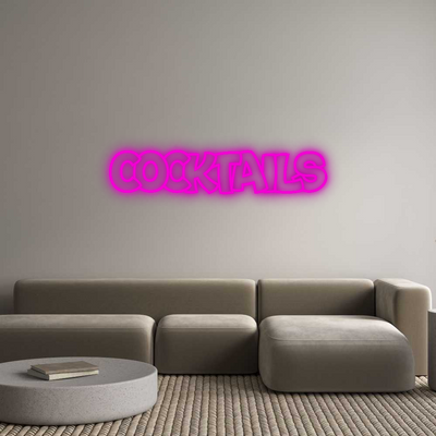 Custom Neon: Cocktails