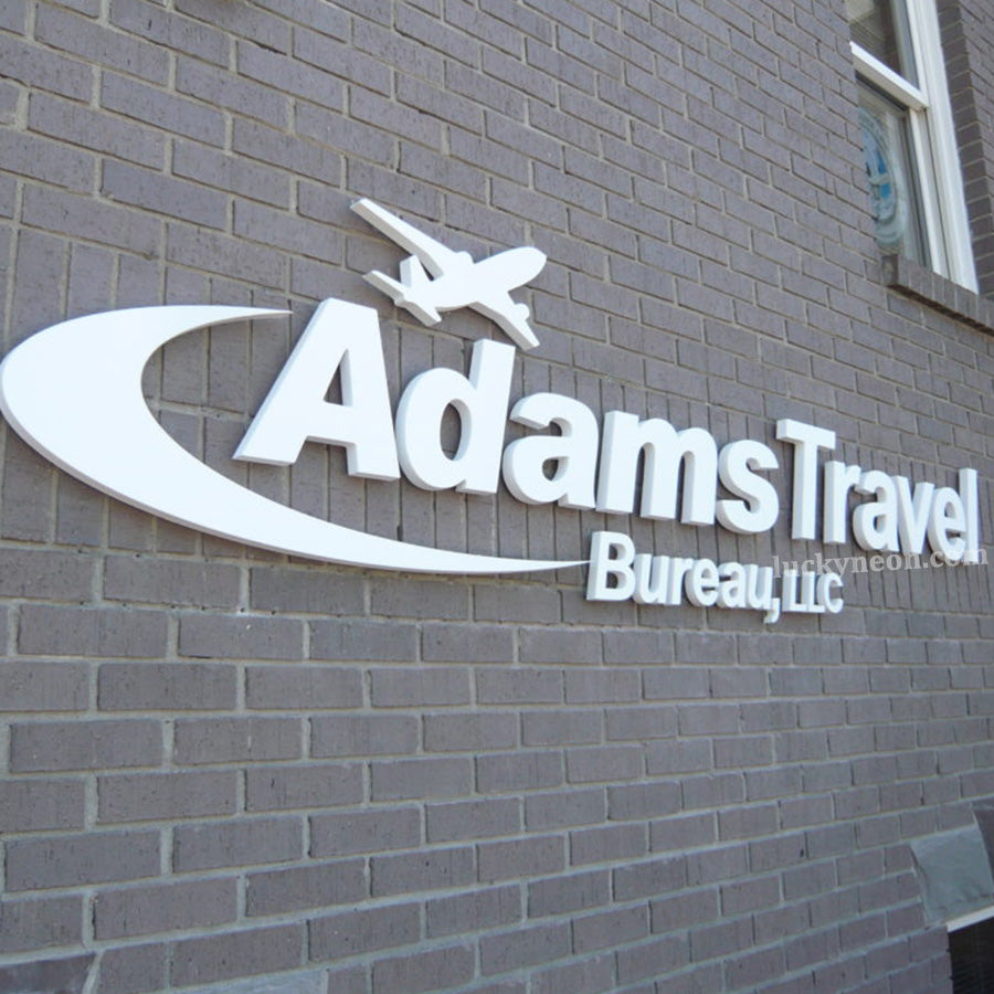 Custom Metal Dimensional Sign Letters - Outdoor 3D Wall Logo & Lettering