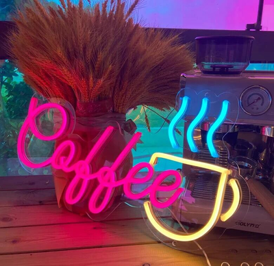 Custom Coffee Neon Signs For Your Cafe Business