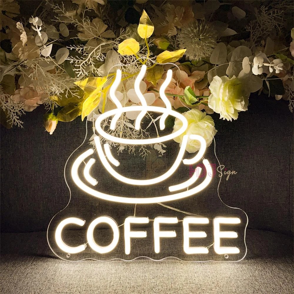 Custom Coffee Neon Signs For Your Cafe Business